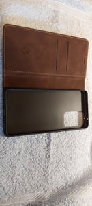 Handy Hülle für Samsung Galaxy A52 / A52 5G / A52s 5G Klapphülle Bookcase Flip Cover Handy Tasche Etui Farbe: Dunkelbraun Kunden-Foto 2