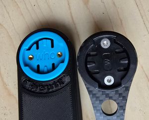 INF Držák na kolo z uhlíkových vláken pro Garmin/Wahoo/Bryton Fotografie od zákazníka č. 3