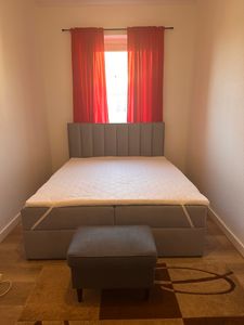 TRADA Boxspringbett 180x200 Palermo mit Bettkästen mit Matratze mit Topper Komplett-Set Polsterbett Bonell H3 Grau Kunden-Foto 19