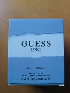 Guess 1981 Eau de Toilette pour homme, 100 ml Photo du client 2