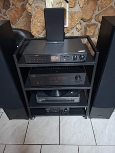 Noxon Hifi A580 CD Tuner - All-In-One HiFi System mit Verstärker, CD, DAB+/UKW & Internet-Radio Kunden-Foto 1