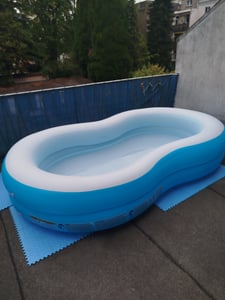 Bestway® Family Pool Big Lagoon™ 262 x 157 x 46 cm, oval Kunden-Foto 1