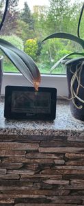 Funk-Wetterstation mit Lüftungsempfehlung 1x Sensor LCD Farb Display Funk-Wetterstation mit Datumsanzeige Digital Schwarz Funkuhr Alarm Snooze Wecker Farbdisplay beleuchtet mit Wandhalterung Schimmelwarner - 4-MV5631 Kunden-Foto 4