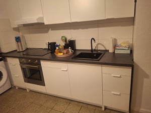 MIT ARMATUR - Rein Schwarz LINDBERGH® Antibakterielle Granit Spüle "COL44" + "1-Galo" Einbauspüle Küchenspüle Spülbecken Kunden-Foto 2