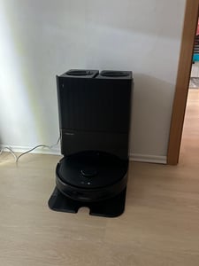 Roborock QV 35A Staubsauger Roboter 8.000pa(Upgrade von Qrevo/Qrevo Plus),Anti-Verfilzungs-Seitenbürste, PreciSense LiDAR, All-in-One Dock, Weiß Kunden-Foto 5