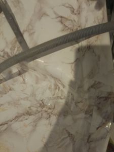Klebefolie Möbel 45x100 cm - Rote Mauerziegel - Möbelfolie selbstklebend im Deko-Stil - Folie für Möbel zur einfachen Renovierung von Türen, Tischen und Regalen - Klebefolie dekorativ und abwaschbar Kunden-Foto 2