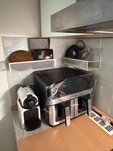 8L Heißluftfritteuse RA930DSSV XXL, 2 separat gesteuerte Garkammern Kunden-Foto 2