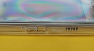 Full Cover Für Samsung Galaxy A71 Silikon 6,7" TPU 360° Transparent Cover Hülle Kunden-Foto 2