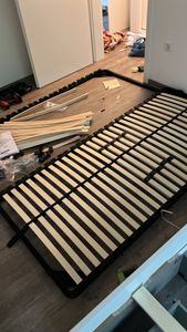 i-flair Lattenrost 200x200 cm, Lattenrahmen - für alle Matratzen geeignet Kunden-Foto 1