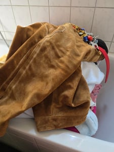 PAULGOS Herren Trachten Lederhose - Kniebund - Echtes Leder - Größe 44 - 60 Kunden-Foto 1