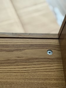 Vintage-Sideboard in Holzoptik mit 2 Schiebetüren, B 110 cm – ERNEST Kunden-Foto 3