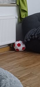 Indoor Fussball - Hunde Bälle - Hundespielzeug - Spielzeug - 23 cm Durchmesser Kunden-Foto 1