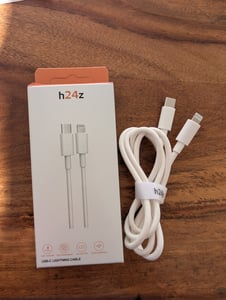 Ladekabel für iPhone Lightning 1M/2M – USB-A oder USB-C bis iPhone 14 – USB- A zu Lightning 1 Meter / 10 Pack Kunden-Foto 2