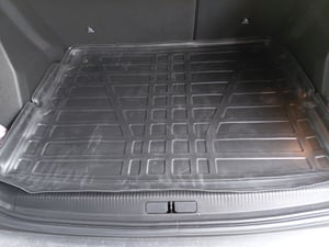 SCOUTT | Kofferraumwanne Laderaumwanne Kompatibel mit Kia Ceed Kombi / SW 2007-2011, mit Hoher Rand, Kofferraum-Schutzmatte, Geriffelt, Aufrollbar, Schwarz Kunden-Foto 2