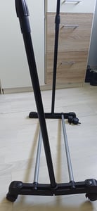 Kleiderständer Garderobenständer Kleiderstange Höhenverstellbar Kleiderstange mit Schuhablage belastbar Ausziehbare Edelstahl Retoo Kunden-Foto 1