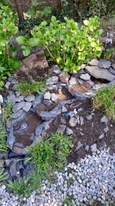 Köhko 3-teiliger Bachlauf Mulde-Mündung Wasserfall Verlängerung 140016 Kunden-Foto 2