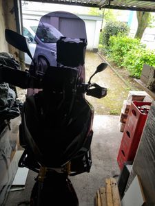 PUIG 6484H Tourenscheibe  passend fuer APRILIA CAPONORD 1200 Getönt Kunden-Foto 1