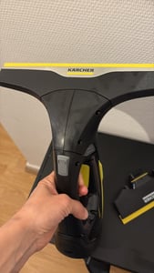 Kärcher WV 2 electric window cleaner 0.1 L Black, Yellow Foto del cliente 1