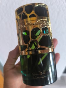 Lattafa Qimmah, Ženy, 100 ml, Nádoba na jedno použitie, Tekutý parfém, Mandle, Káva, kakao, Santalové drevo, Vanilka Fotografia od zákazníka č. 2