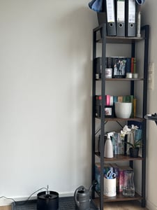 VASAGLE Bücherregal, Standregal, Aufbewahrungsregal 5 Ebenen Stahlgestell Kunden-Foto 1