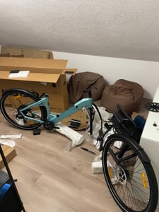 28palcové elektrokolo typu City s 20Ah baterií a nízkým nástupem, dojezd až 120 km, elektrokolo typu City, elektrokolo typu Holland, pro muže i ženy Fotografie od zákazníka č. 1