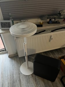 Xiaomi Smart Standing Fan Pro Slim kompakter Ventilator weiß mit Fernbedienung Kunden-Foto 1