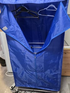 Asciugatrice elettrica portatile a 2 livelli Dupledry Blue InnovaGoods 1200 W Foto del cliente 1