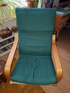 AMPO POÄNG POANG PELLO cuscino per poltrona IKEA cuscino per seduta cuscino per poltrona in legno Foto del cliente 1