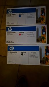 HP 124A Schwarz Original LaserJet Tonerkartusche, 2500 Seiten, Schwarz, 1 Stück(e) Kunden-Foto 1