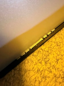 LED-Badspiegel ’Pescara’ mit 120 LEDs Aluminiumrahmen 50 x 70 cm Schwarz Kunden-Foto 4