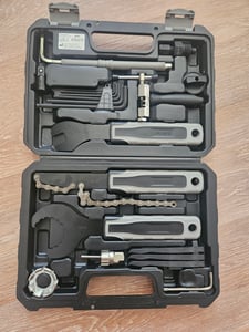 CRIVIT Fahrrad Werkzeugkoffer Fahrradwerkzeug Multifunktionswerkzeug 20tlg. Kunden-Foto 1