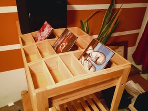 KESPER 70822 Aufbewahrungsbox aus Bambus 15 x 35 x 7 cm für Tütensuppen oder -saucen Kunden-Foto 1