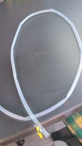 Universal Umfüllpumpe Handpumpe für Wasser Benzin Diesel Öl Flüssigkeits Manuelle Transferpumpe Kraftstoffe Absaugpumpe Benzinpumpe 2m Retoo Kunden-Foto 3