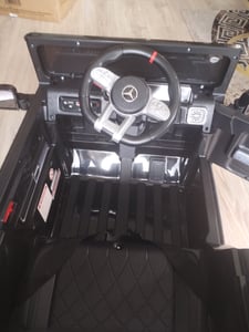 Mercedes-Benz G 63 G63 AMG V8 Biturbo dětské auto dětské vozidlo dětské elektrické auto 12 V / 2x motory (černé) Fotografie od zákazníka č. 7