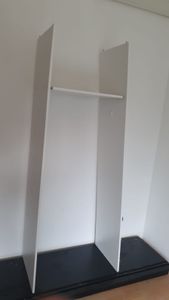 Schwebetürenschrank, 2-türig Schrank mit Spiegel NERO 2 200 cm (Schwarz) Kunden-Foto 2