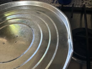 58L Oskartonne Aschetonne mit Deckel Mülltonne Abfalleimer Kunden-Foto 1
