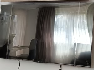 Notvex 48 Zoll Fernseher Schutz/ TV Bildschirmschutz /Displayschutz /Schutzfolie Kunden-Foto 1