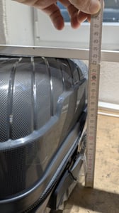 55x40x20 leichter Koffer Handgepäck Bordgepäck Reisekoffer IATA Standard mit 4 Rollen Kunden-Foto 1