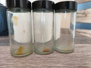 Set di contenitori per spezie in PP e vetro ruotabile a 360 gradi, portaspezie con 20 barattoli in vetro da 140 ml, scaffale per spezie per cucine piccole - SPINSPICE Foto del cliente 2
