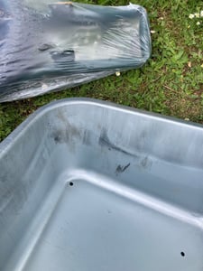 Juskys Schubkarre Garden 100 Liter Volumen - 250 kg - Luftreifen mit Metall Felge Schwarz Kunden-Foto 10
