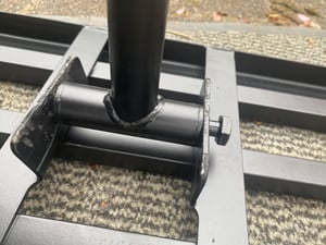 Theo&Cleo Rasenrakel Nivellierrechen mit Metallstiel, Rasenwerkzeug zum Nivellieren & Einebnen von Rasenflächen für Garten, Hof und Golfplatz Kunden-Foto 5