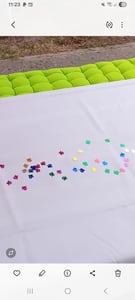 Oblique Unique Konfetti 25 Geburtstag Party Jubiläum Streudeko Tisch Deko bunt 14g Kunden-Foto 1