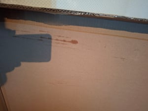 Bituxx Werktisch mit Lochwand und Schublade, Rot, MS-17726 Kunden-Foto 2