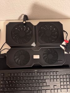 DeepCool MULTI CORE X6, 39,6 cm (15.6"), 4 Stück(e), 1000 RPM, 1300 RPM, 24 dB, Schwarz Kunden-Foto 1