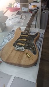 Bausatz für E-Gitarre ST - Elektrogitarre zum selber bauen - Komplett Massiv - Individual Kunden-Foto 1
