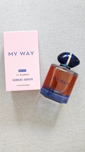 Giorgio Armani My Way Intense, parfum voor dames, 90 ml, navulbare flacon, oranjebloesem, tuberoos, sandelhout, vanille Klantenfoto 1