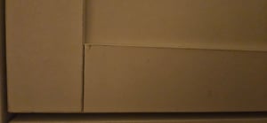 AODEMOKO Schuhschrank mit 2 Klappen, Schuhkipper Schmal, Schuhschrank mit 1 Schublade, Schrank, Trennwand Verstellbar, 30 x 100 x 104 cm, Weiß Kunden-Foto 2