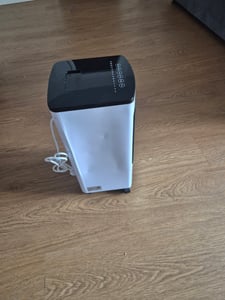 Climatiseur mobile JUNG LIFEAIR sans tuyau d'évacuation, climatiseur mobile 3-en-1, purificateur d'air, humidificateur, refroidissement par eau, jusqu'à 20 m², minuterie de 15,5 heures Photo du client 31