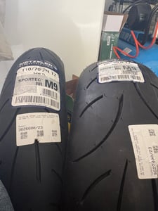 Metzeler Sportec M9 RR Sommerreifen 180/60 ZR17 75W Motorradreifen Supersport Strasse Reifen Kunden-Foto 4