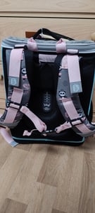 Zestaw tornistrów Baagl dla dziewczynek 3 części - Tornister Zippy od 1 klasy - Tornister szkolny z paskiem na klatkę piersiową - Ergonomiczny plecak szkolny (Panda) Zdjęcie produktu od klienta nr 3